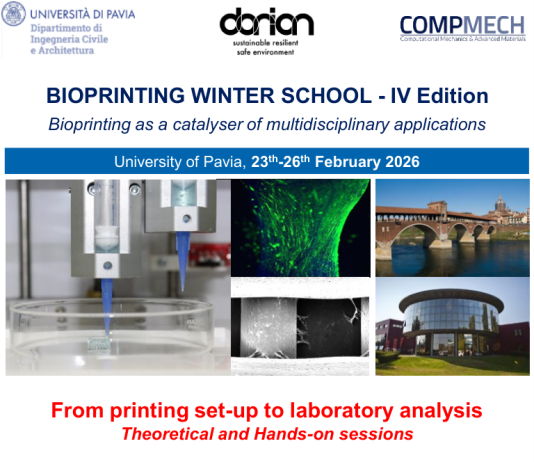 Bioprinting Winter School – IV Edition